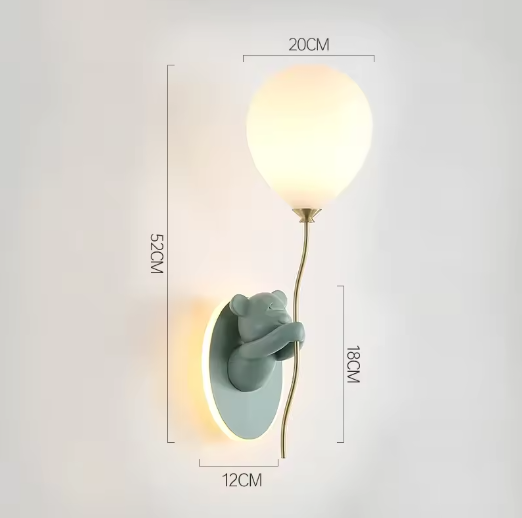 Unik Ballon Væglampe – Skab Hygge i Dit Hjem
