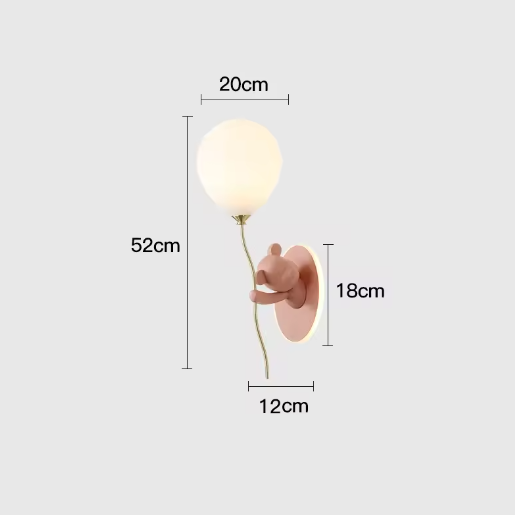 Unik Ballon Væglampe – Skab Hygge i Dit Hjem