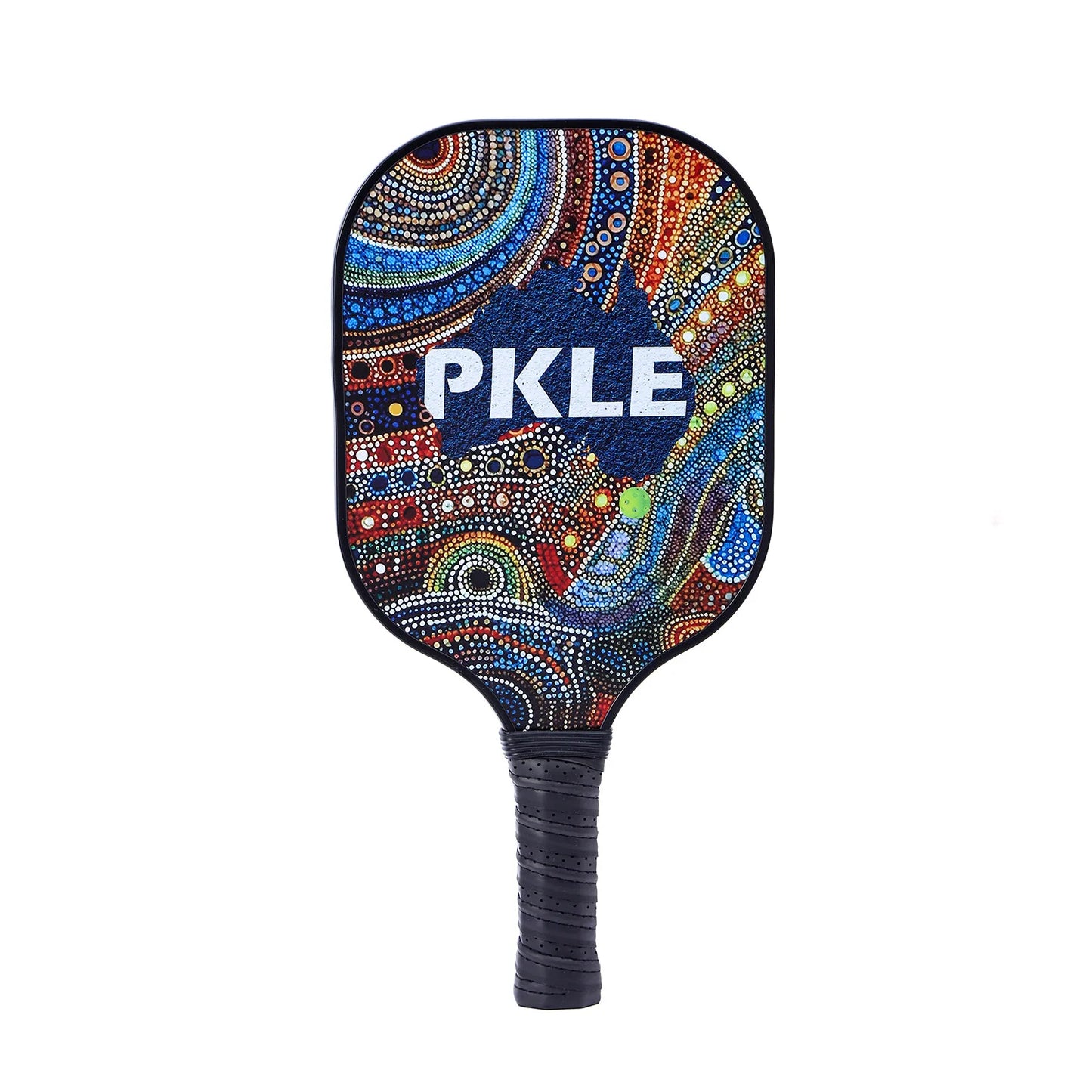 3-lagspaddelracket i kolfiber för padeltennis, bärbar med EVA-yta