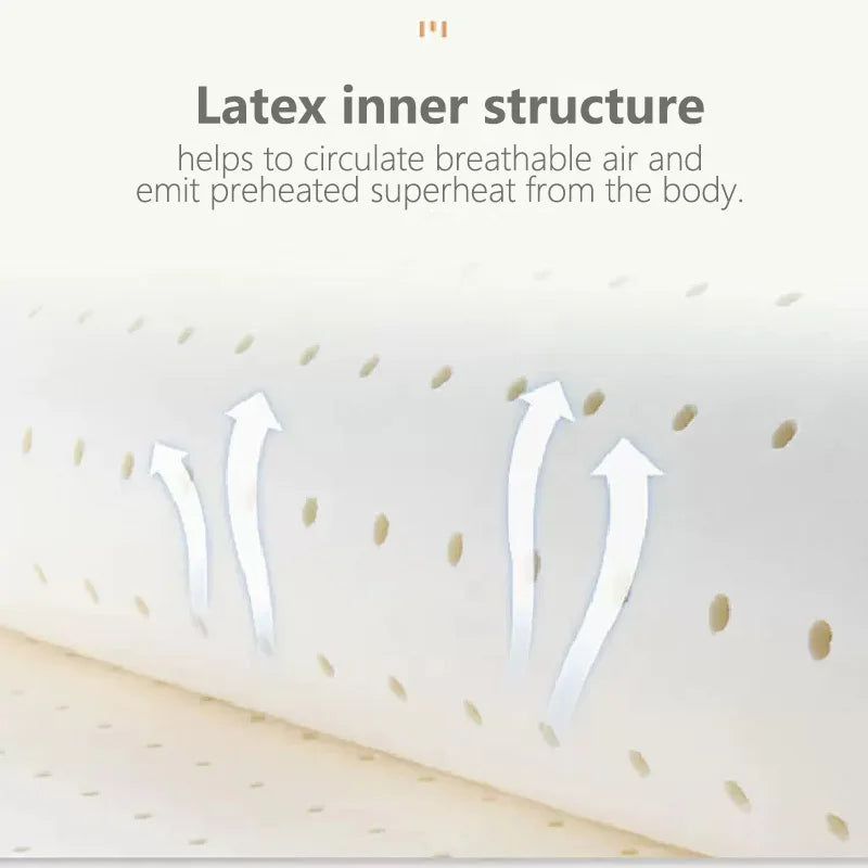 Ultra Cool Latex Vaskbar Behagelig Læsning Tilbage Pude