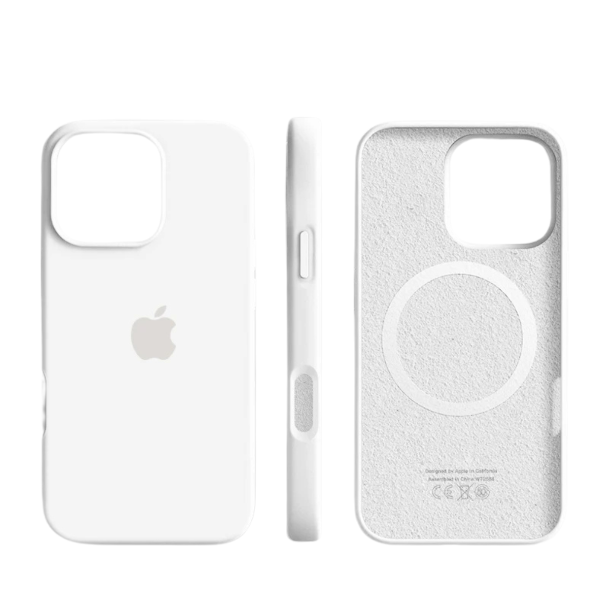 Silikonskal med Soft-Touch-yta för iPhone - MagSafe-kompatibelt