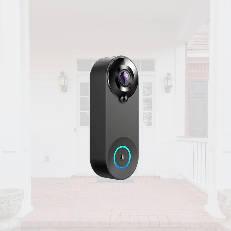Trådløs dørklokke med HD-kamera og natvision for sikkerhed