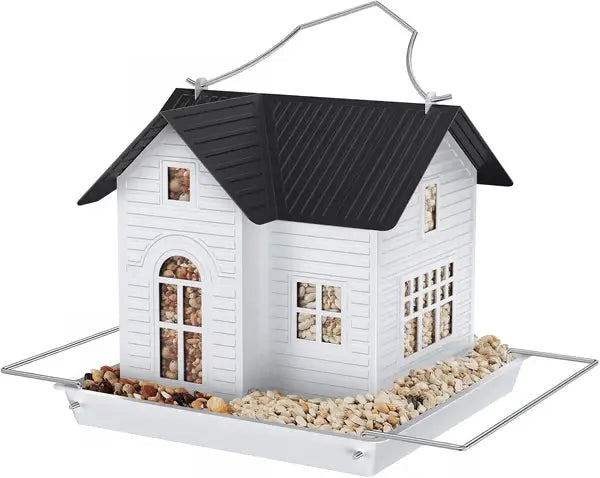 Solar Foderhus med LED – Lysende Havelampe & Foderstation