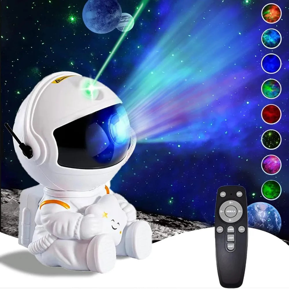Astronaut Stjerneprojektor med 360° Justerbar Vinkel