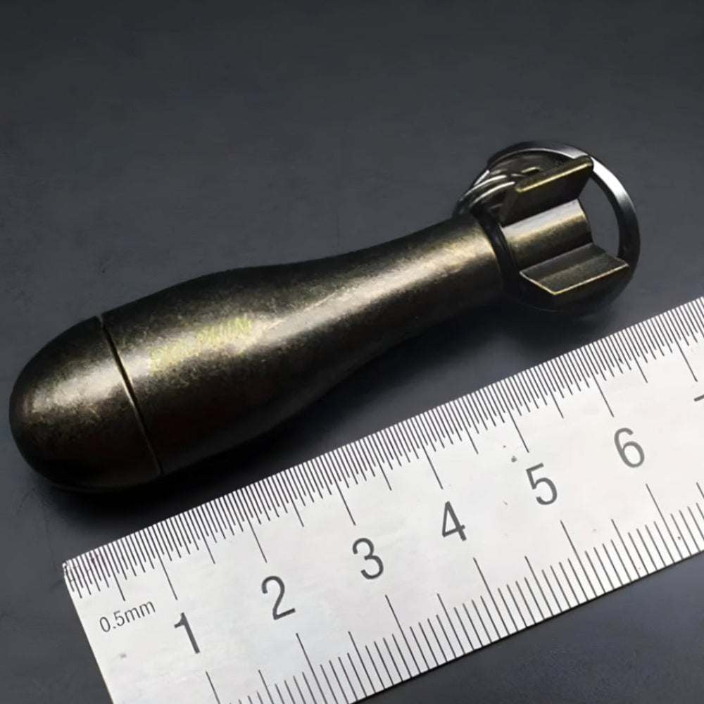 Vattentät överlevnadsständare med nyckelkedja