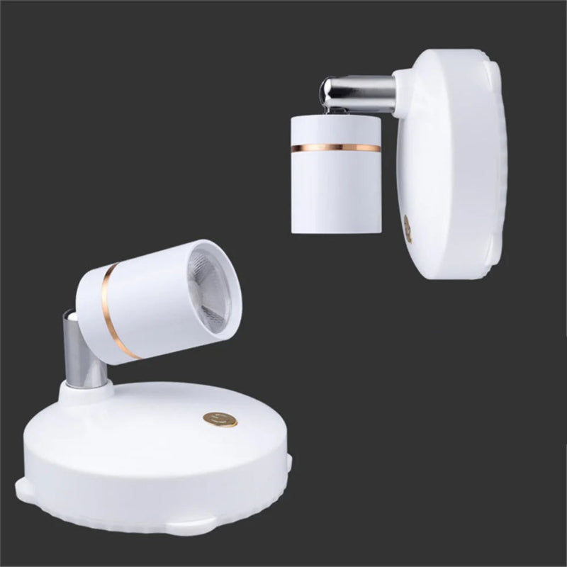 Trådløs LED-Spot med Justerbart Lys til Enhver Indretning