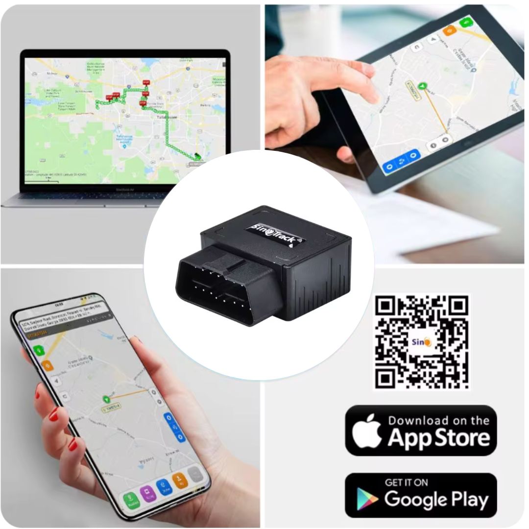 Avanceret GPS-bilsporing med OBD2 og Gratis App
