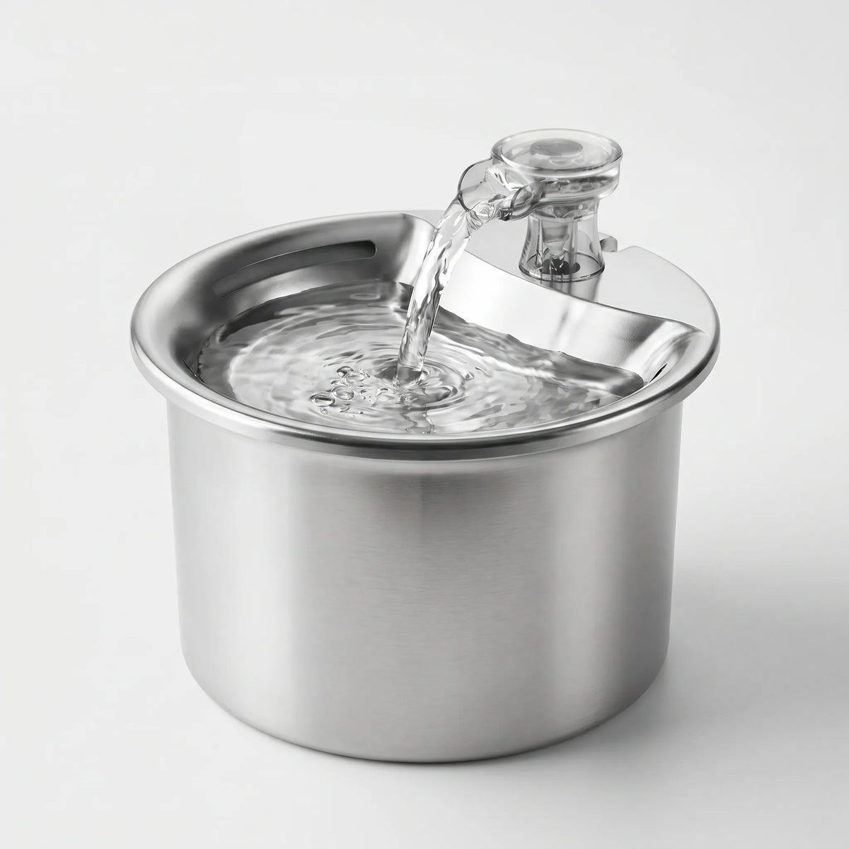 Vattenfontän med vattenkran-design