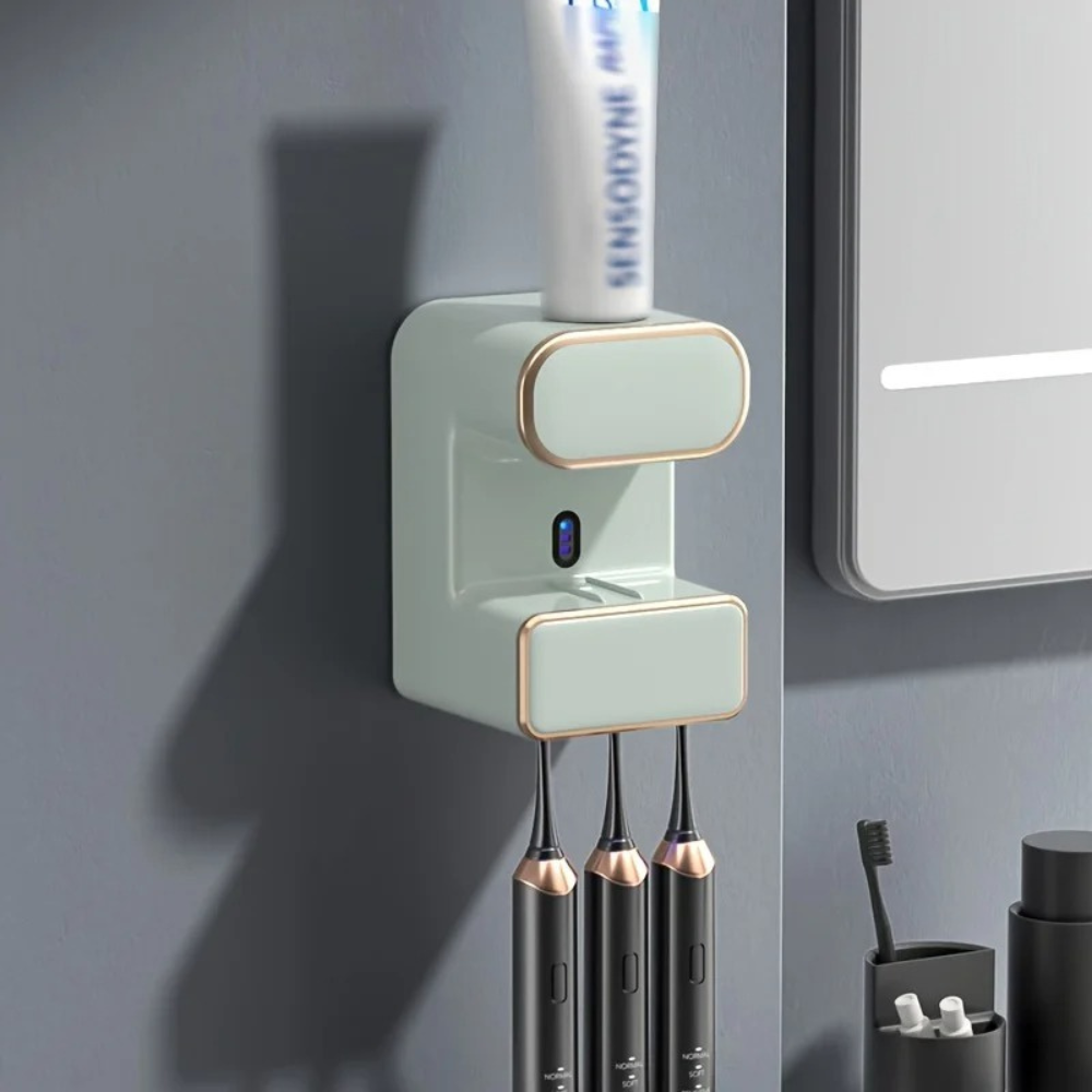 Automatisk Tandpastadispenser – Hygiejnisk og Pladsbesparende