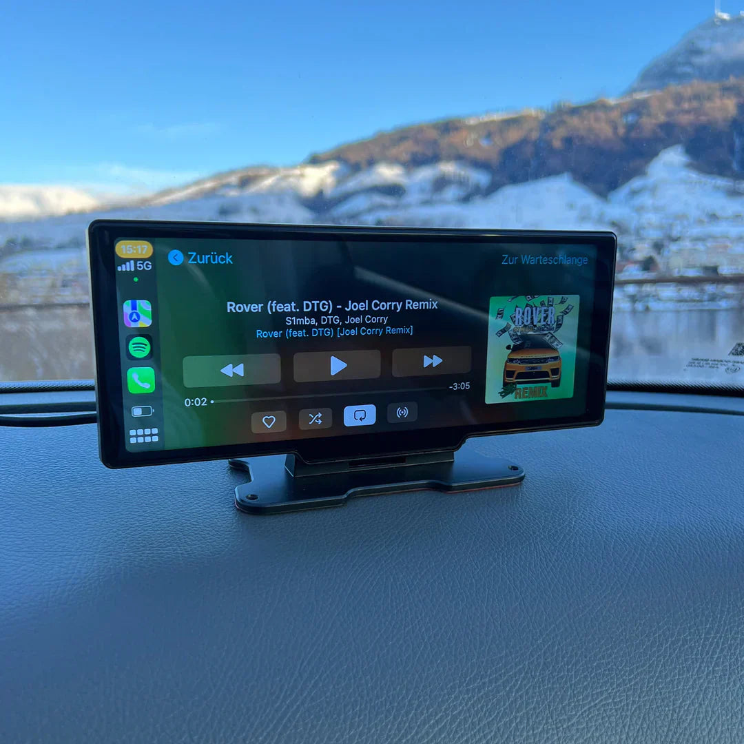SmartConnect Bilskärm med Trådlös Smartphone-integration