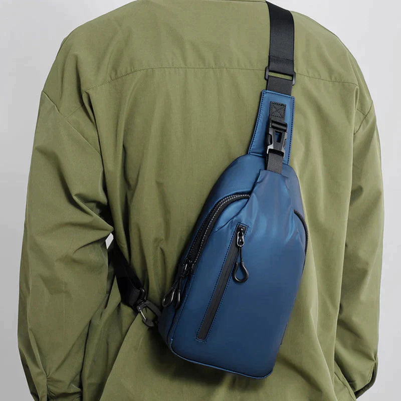 Vandtæt Crossbody Taske med Skjult Sikkerhed og Komfort