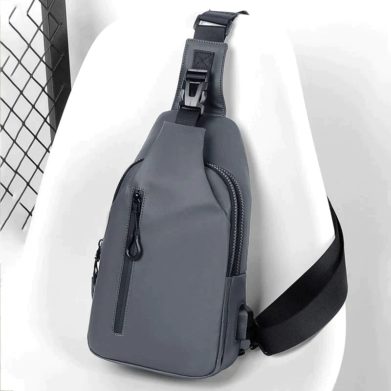 Vandtæt Crossbody Taske med Skjult Sikkerhed og Komfort