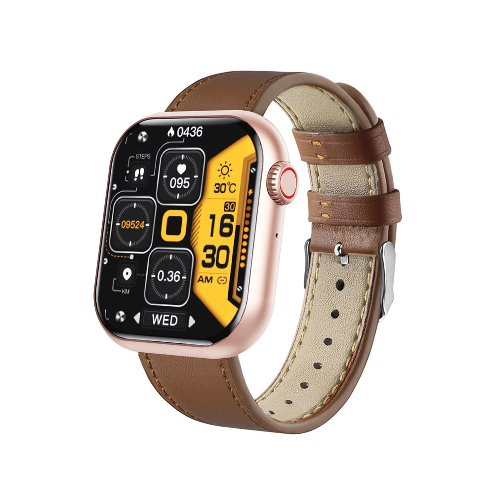 Vandtæt Smartwatch med Sundhedsovervågning og Komfort