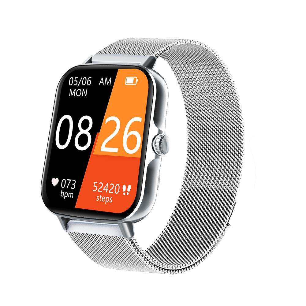Vandtæt Smartwatch med Sundhedsovervågning og Komfort
