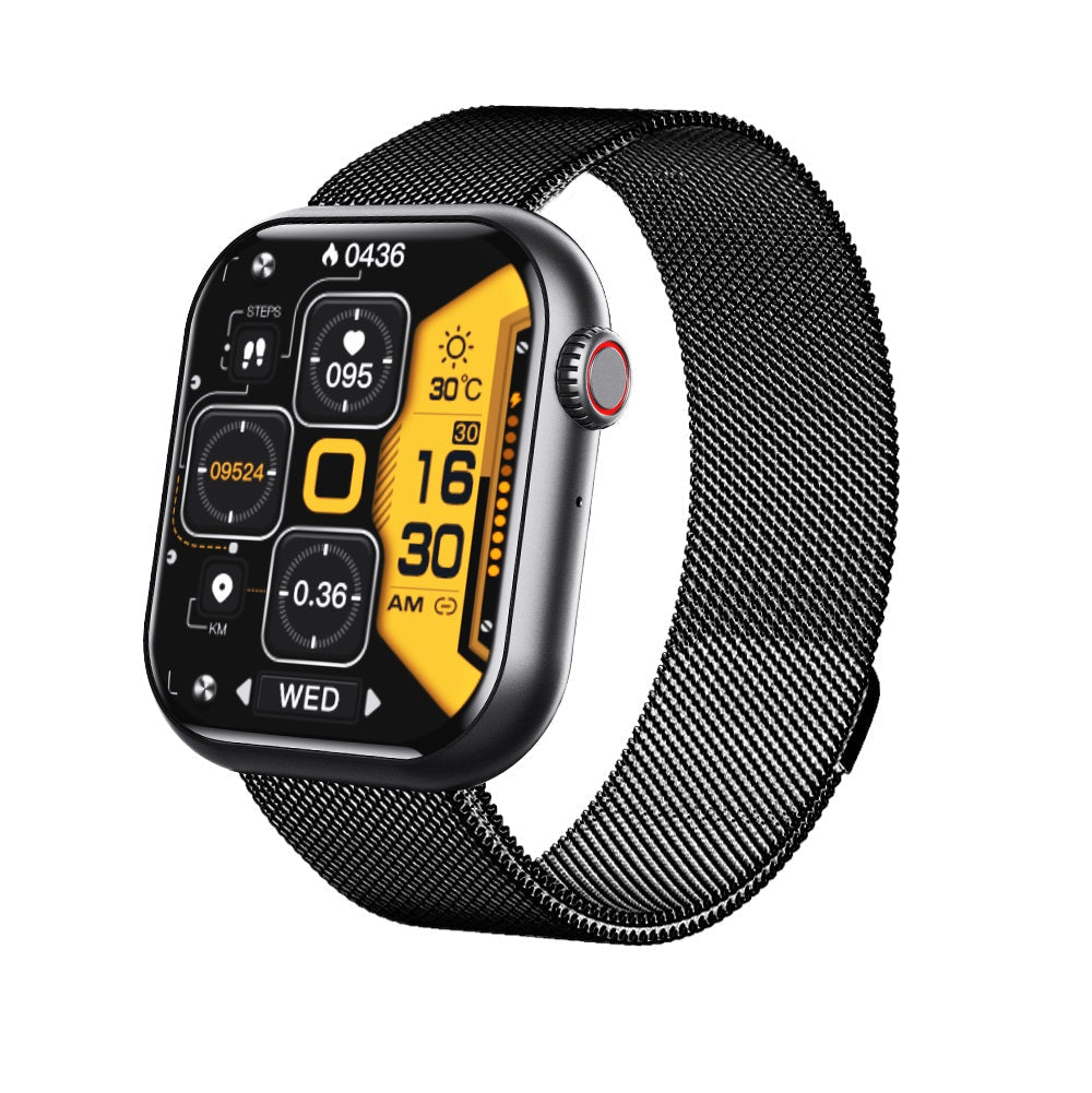Vandtæt Smartwatch med Sundhedsovervågning og Komfort