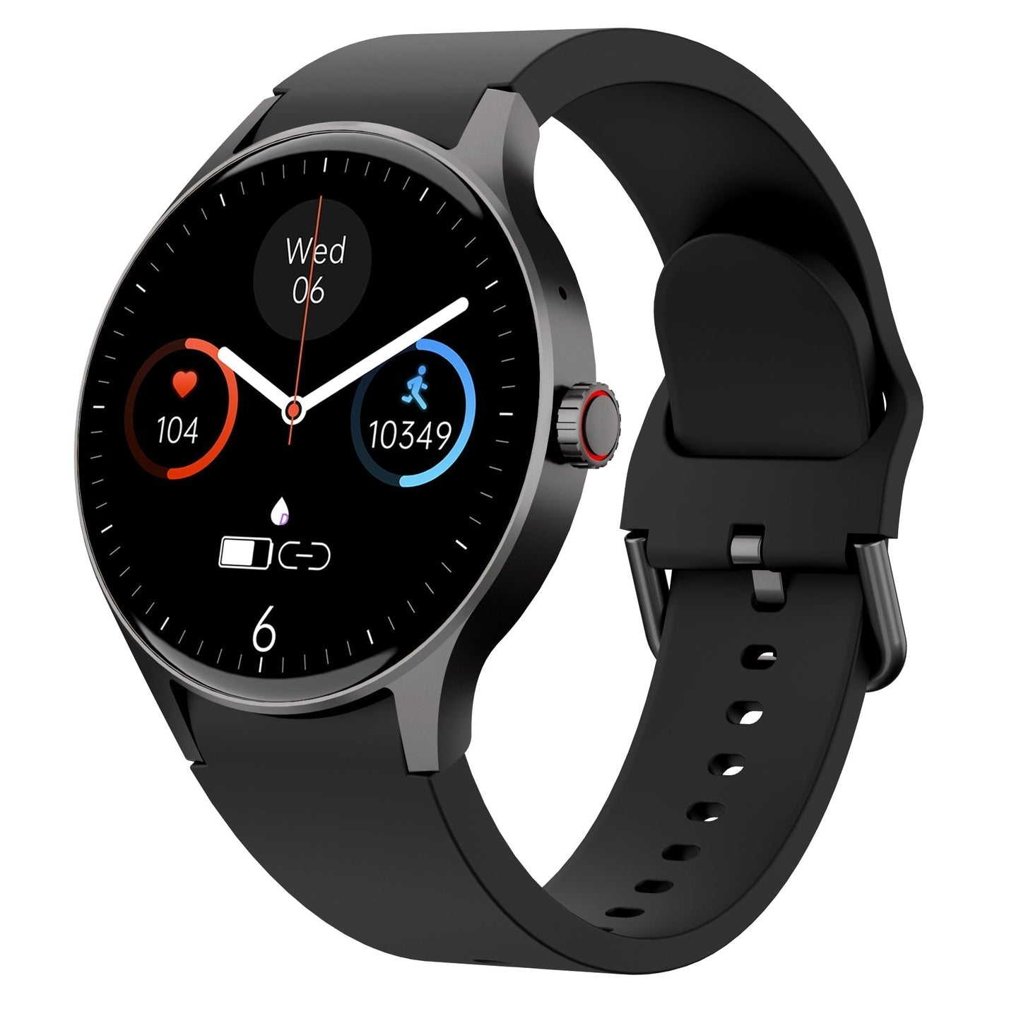 Vandtæt Smartwatch med Sundhedsovervågning og Komfort