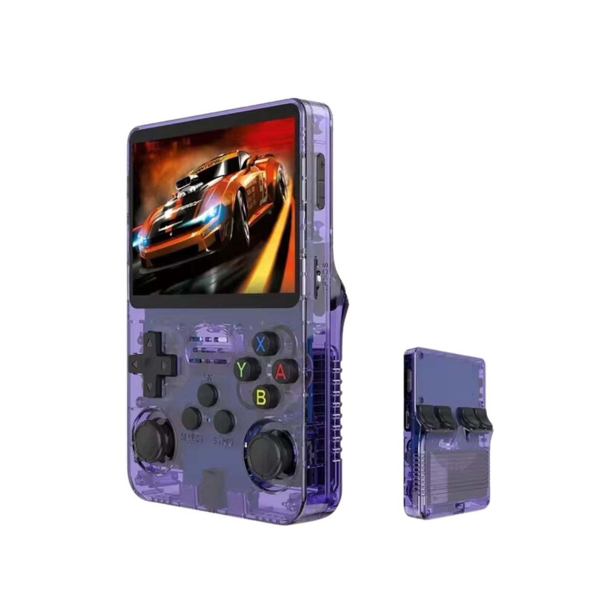 Bärbar retro spelkonsol med lång batteritid