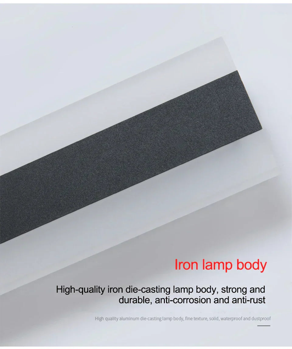 Moderne Udendørs Væglampe - Stilfuld og Vandtæt LED Belysning