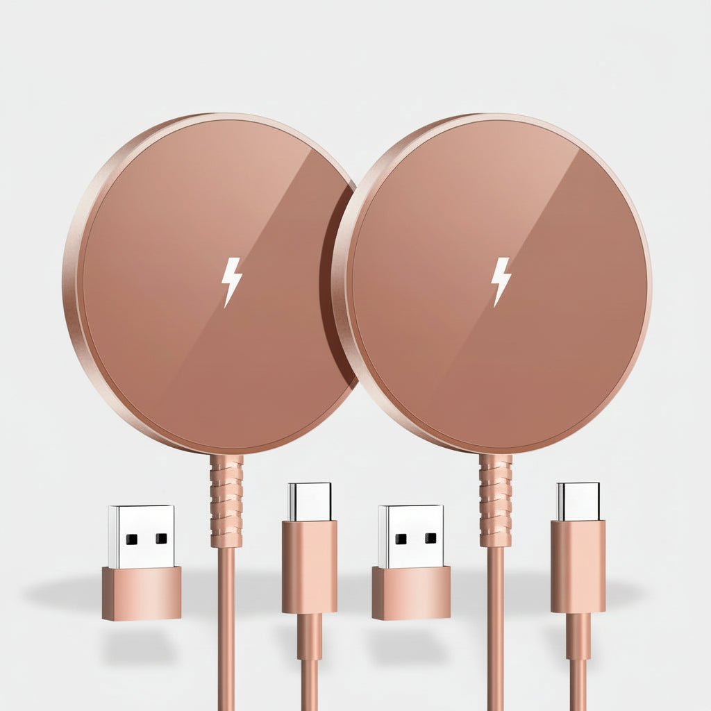 Magnetisk trådlös laddare för snabb iPhone-laddning 15W
