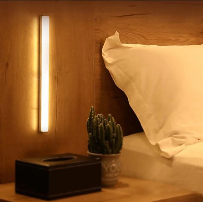 Trådløs LED Lampe med Bevægelsessensor – Fleksibel & Holdbar