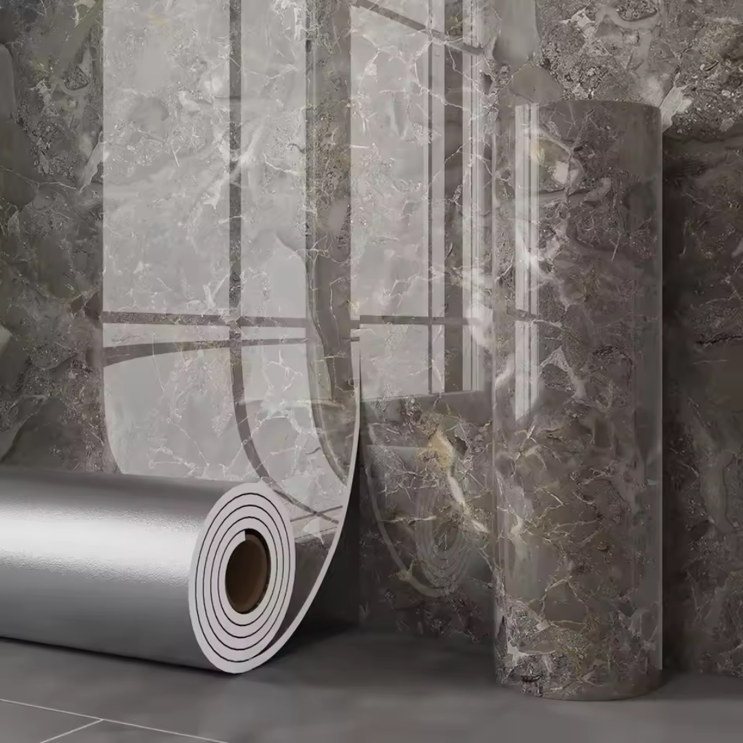 Självhäftande Marmortapet - Realistisk 3D-effekt och Flexibilitet