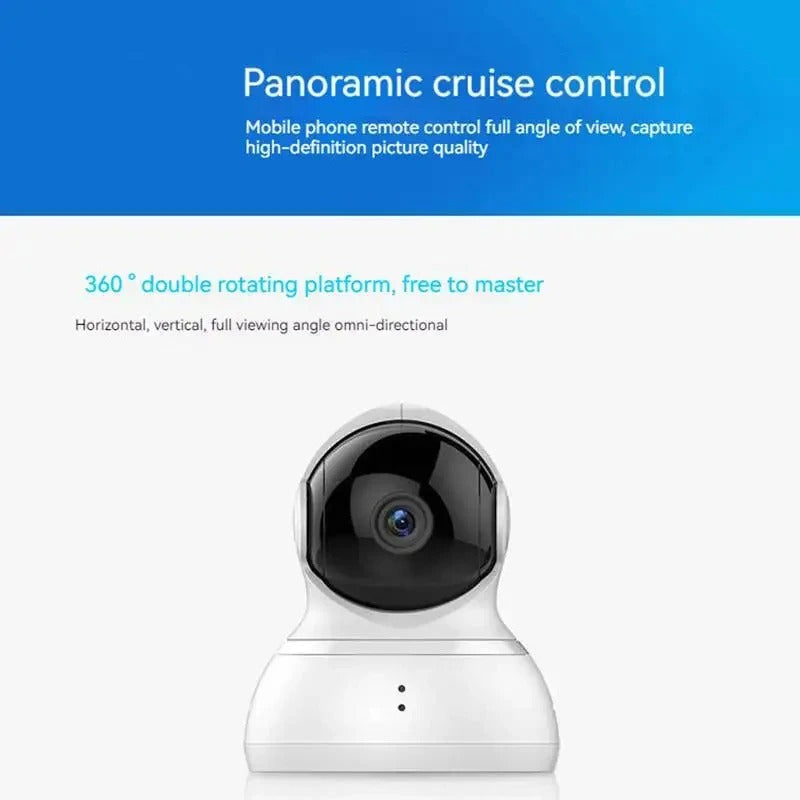 Smart Baby Monitor med 360° Nattesyn og Tovejs Audio