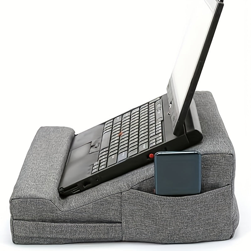 Ergonomisk pude til læsning med støtte til bærbar og tablet – komfortabel og praktisk