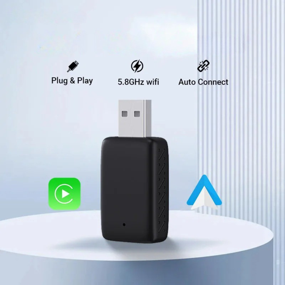 Trådløs USB Adapter til CarPlay – Slut med Kabler