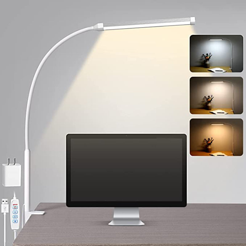 Justerbar LED-skrivbordslampa med energibesparande design
