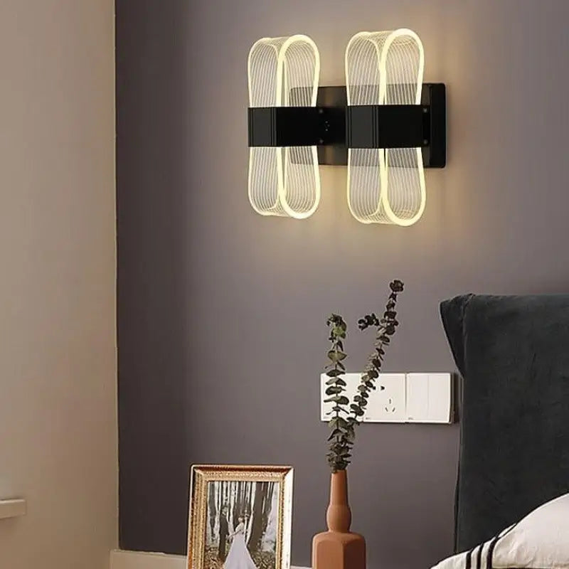 Moderne LED Væglampe med Blød, Behagelig Belysning