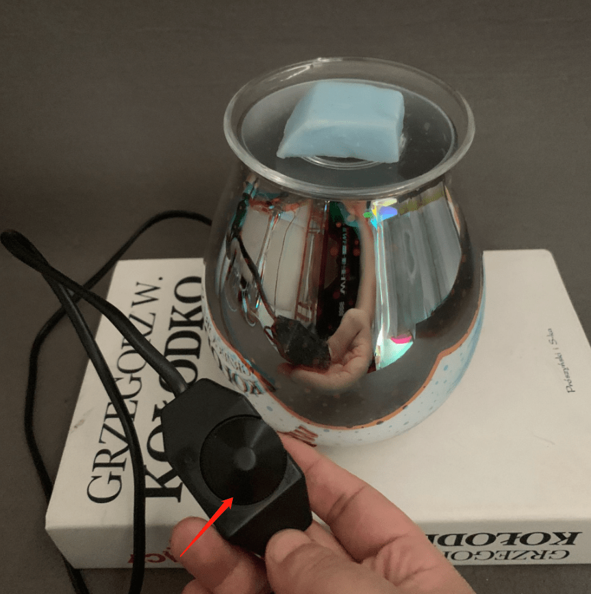 3D Glas Diffuser med LED Lys og Aromaterapi