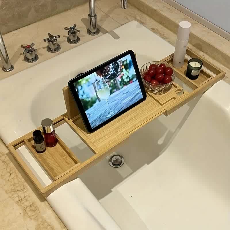 Luksuriøs bambus badebræt – SpaBade