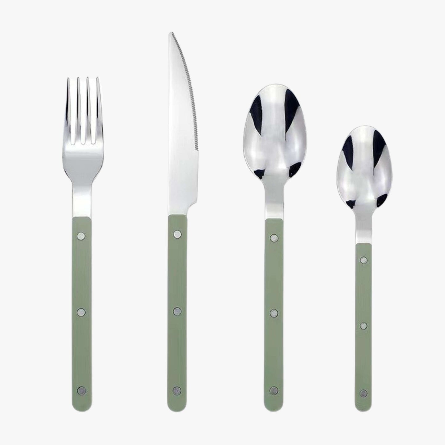 Elegant Sæt af 24 Stk. Rustfrit Stål Bestik – GourmetKlassik