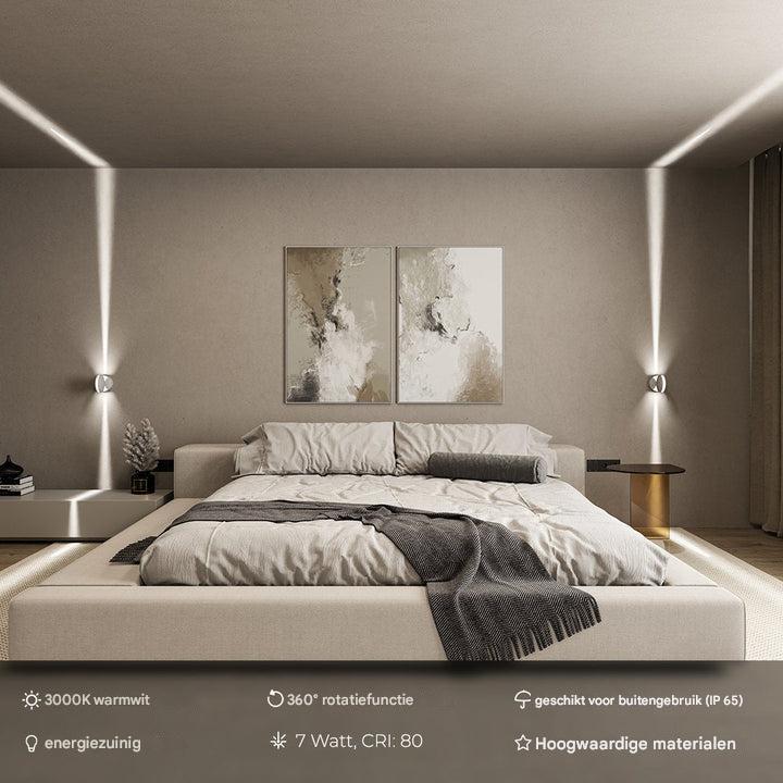 Magisk 360° LED-projektor – LysFyr