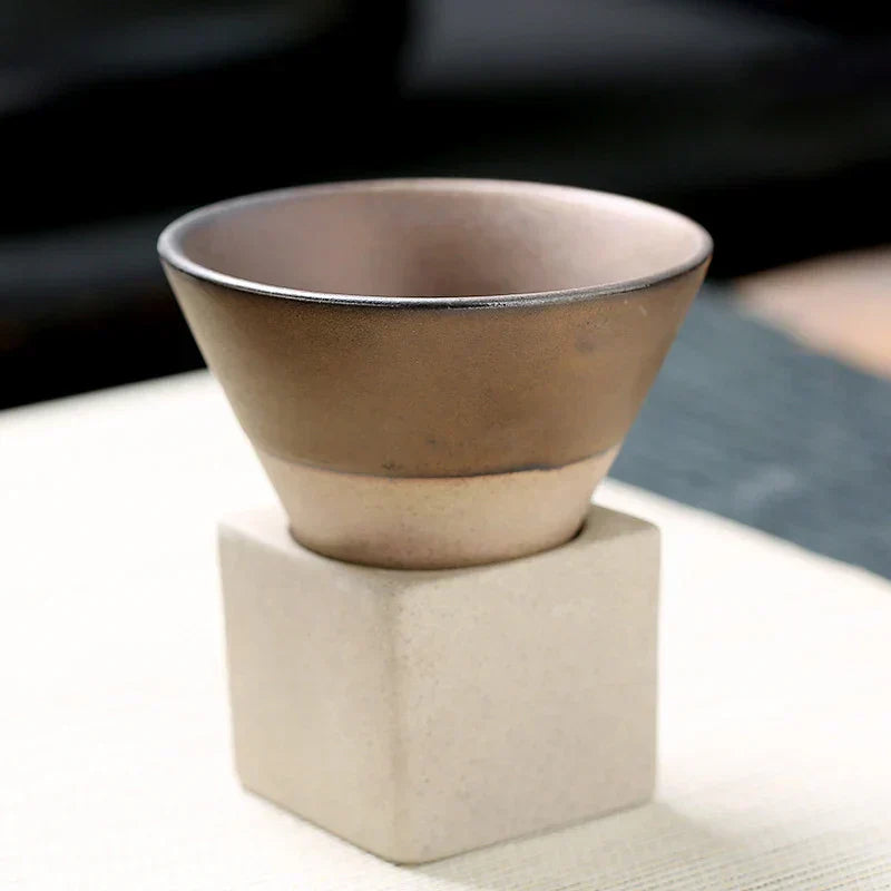 Håndlavet Japansk Kaffe- og Te-Kop - ZenHarmony
