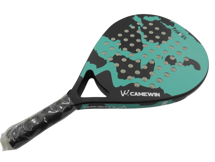 Padelracket i kulfiber for præcision og komfort