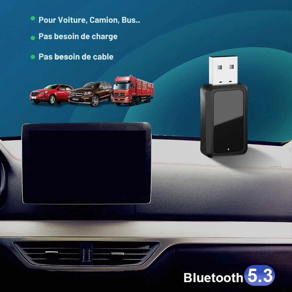Bluetooth Adapter til Bilen - Trådløs Musikoplevelse