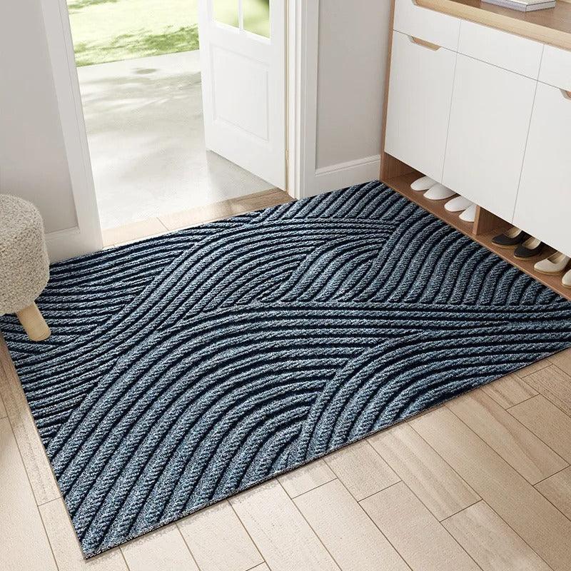 Skridsikker dørmåtte til indgangen - sandafvisende design