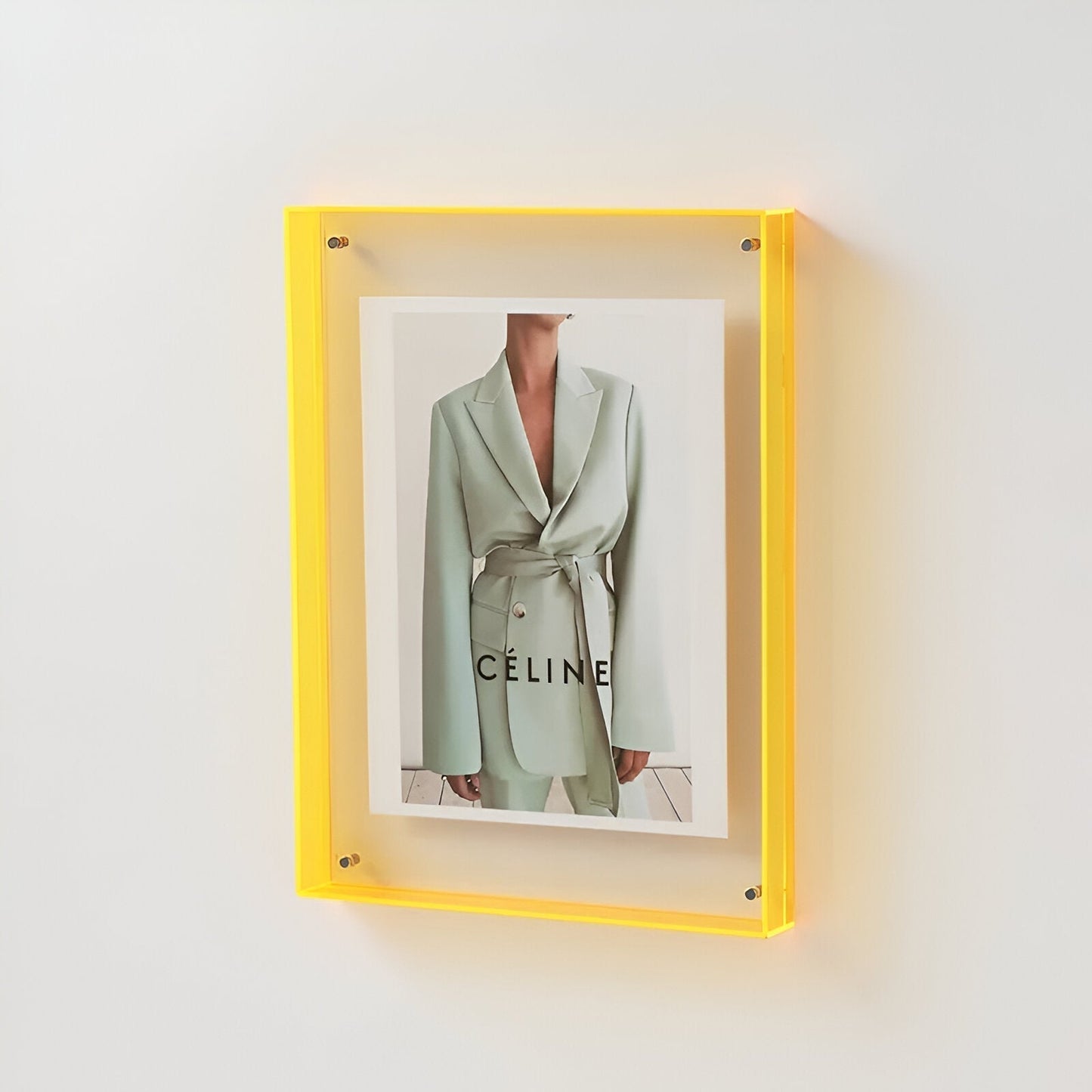 Moderne akrylramme med stilfuldt design