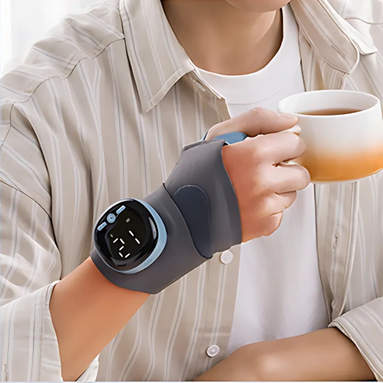 Intelligent Värmearmband för att Lindra Muskelbesvär