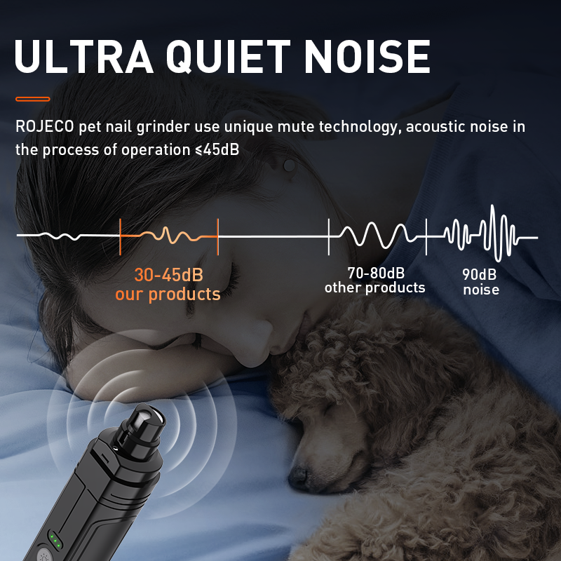Trådløs Negleklipper til Dyr - Sikker og Nem Neglepleje