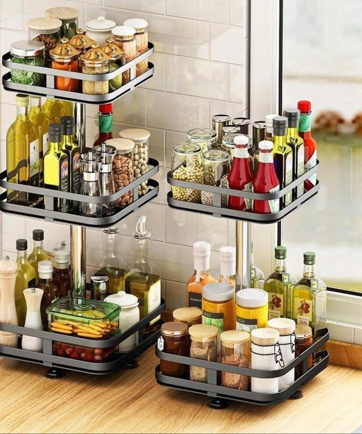 Roterande förvaringshylla - 360° Twist Rack