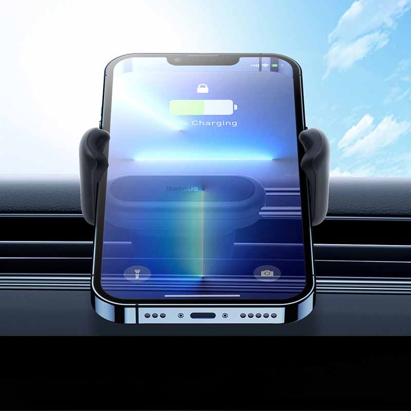 Automatisk lang arm bil telefonholder