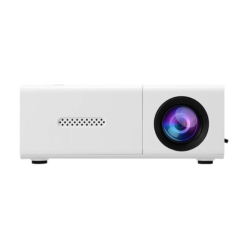 Miniprojektor 3000 lumen – bärbar, HDTV och USB, perfekt för hemmabio och utomhusbruk