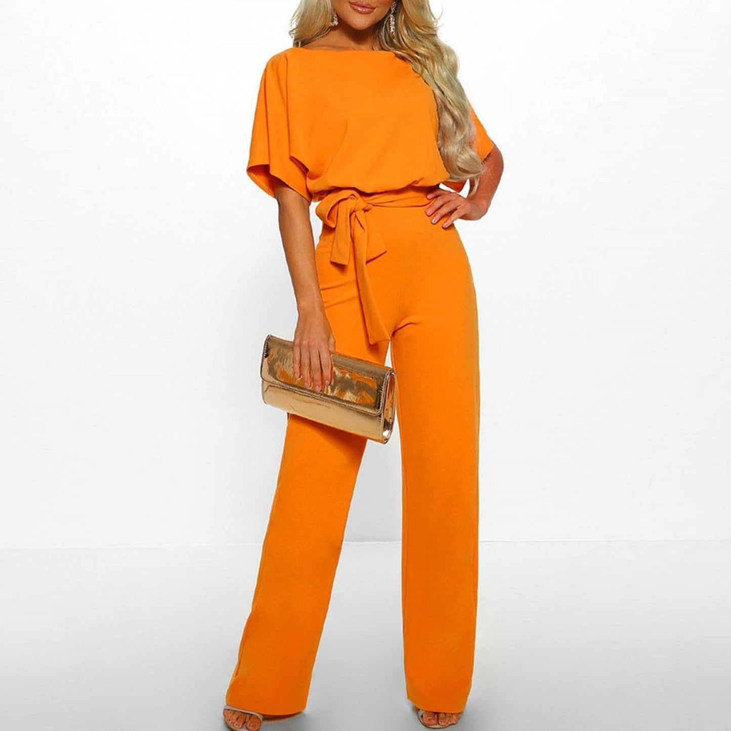 Elegante Jumpsuit med Stilfulde Detaljer