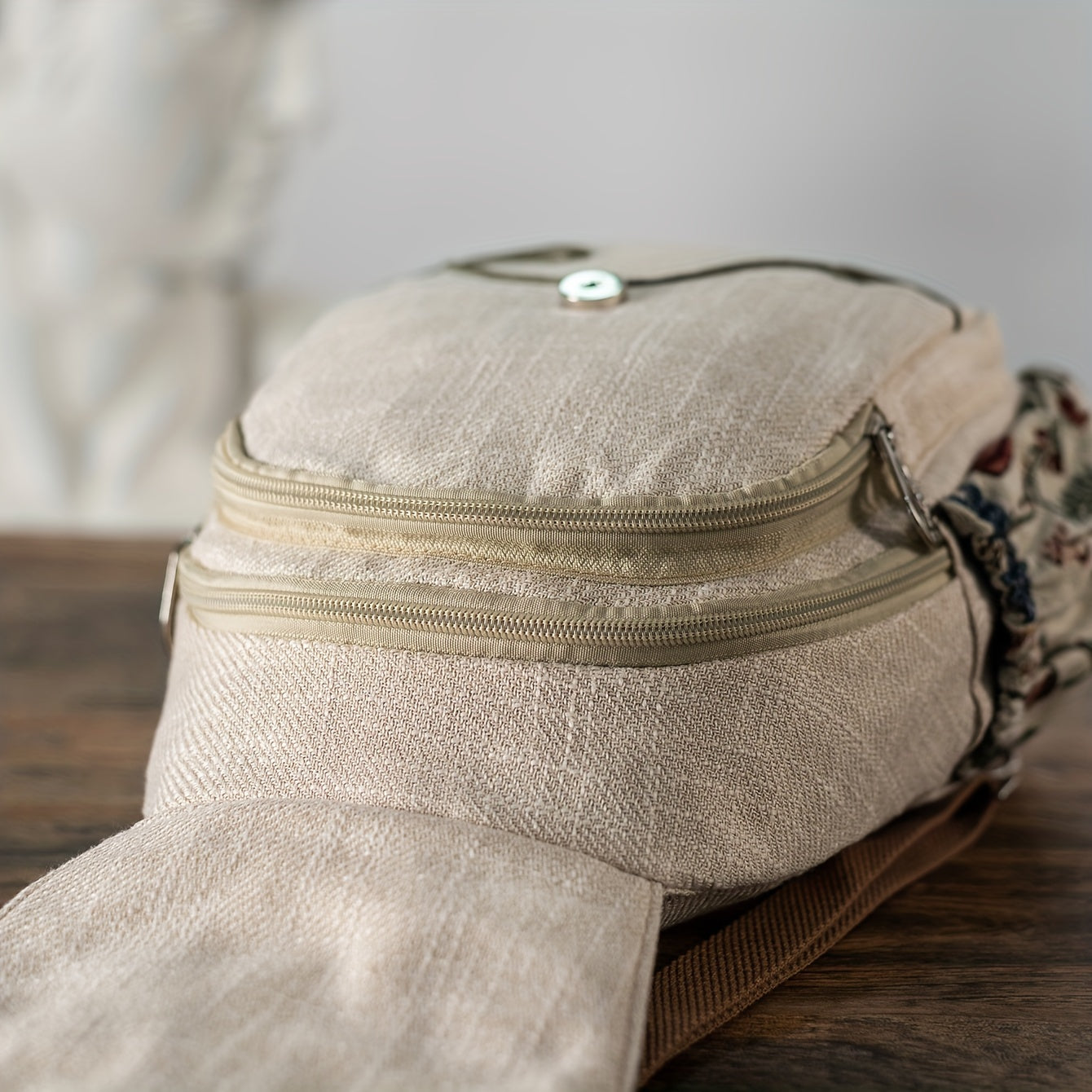 Farverig EthnoStyle Taske – Praktisk og Håndlavet