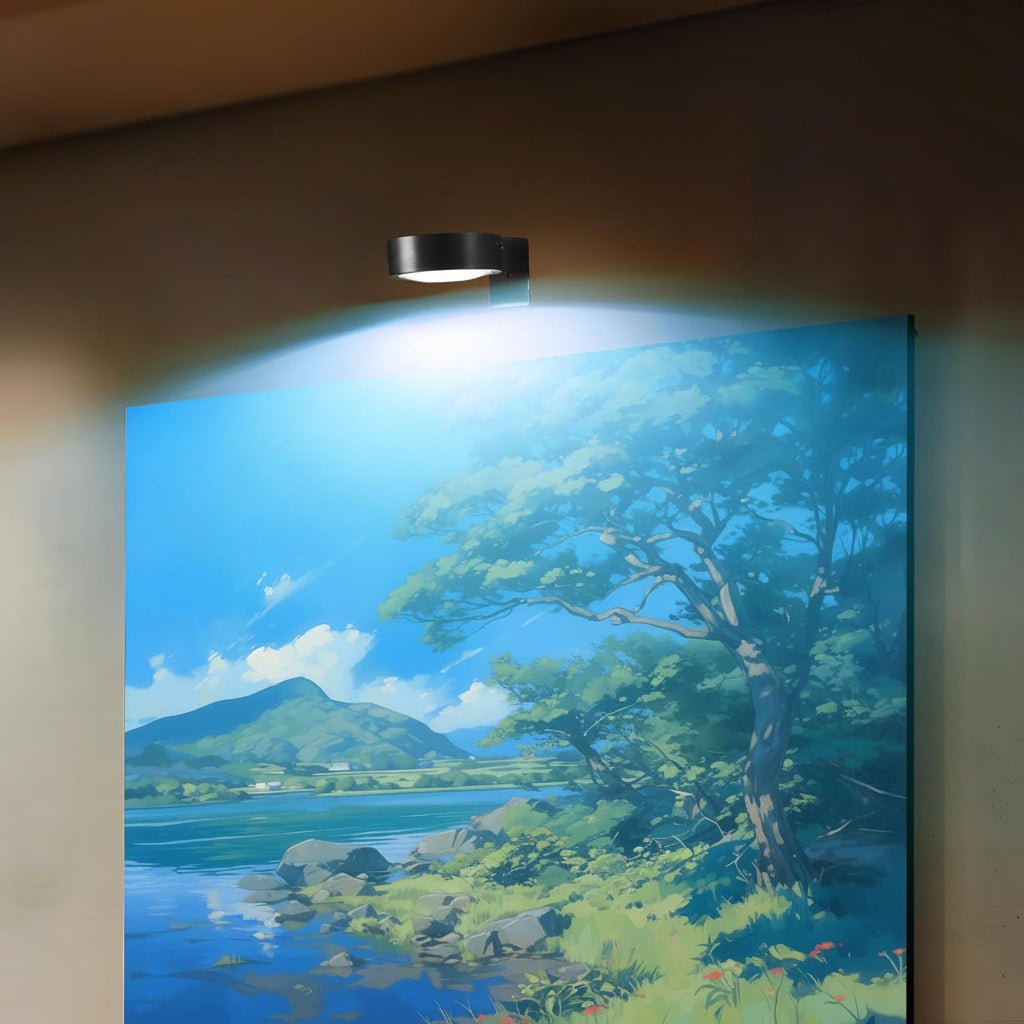 Magnetisk LED-bildlampa med fjärrkontroll - Trådlös och justerbar