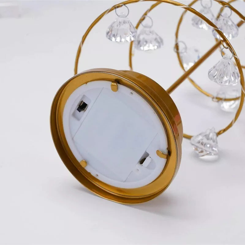LED julgransbordsdekoration – Energisparande med varmt sken