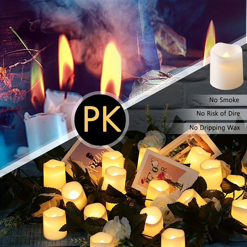 LED Stearinlys: Flammeløse Fyrfadslys til Sikker Hyggebelysning