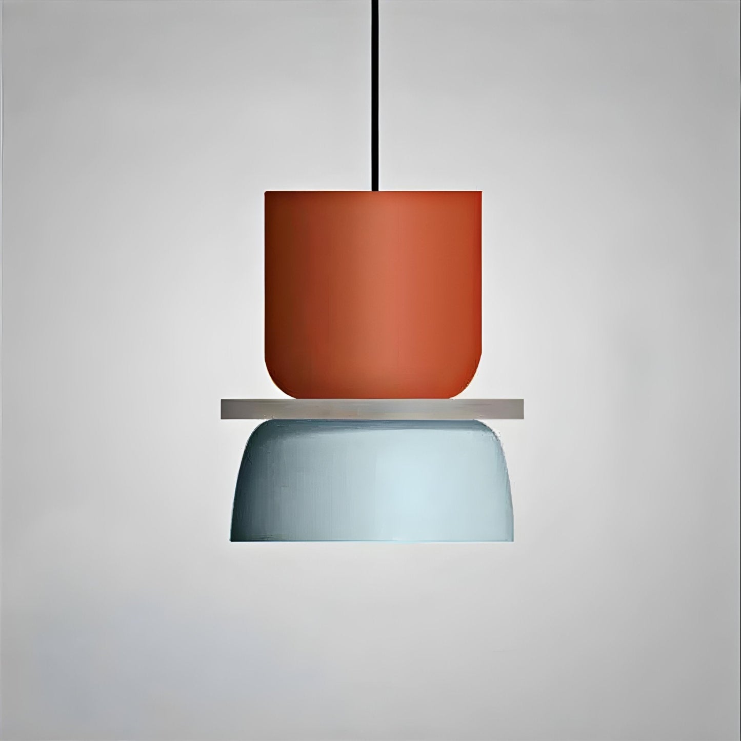 Energibesparende LED-hængelampe med farverige design